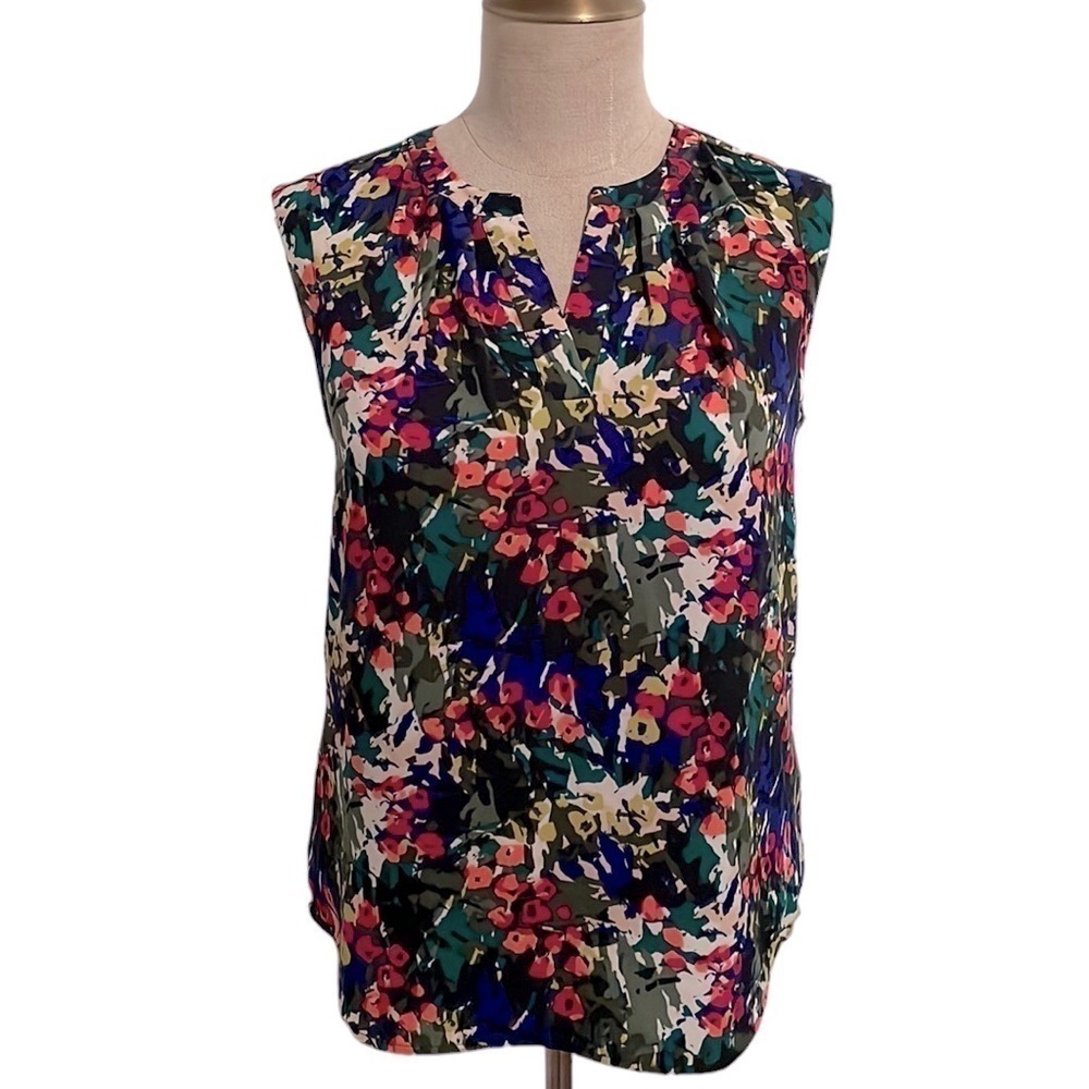 J Crew sleevless blouse